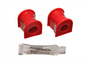 Energy Suspension 7.5103R - 70-78 Nissan 240Z/260Z/280Z Red 21mm Front Sway Bar Frame Bushings