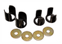 Energy Suspension 7.1113G - 89-94 Nissan 240SX (S13) Black Rear Subframe Insert Set - a supplement to the subf