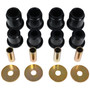 Energy Suspension 8.3132G - 1996-2002 Toyota 4Runner Front Control Arm Bushings (Black)