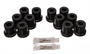 Energy Suspension 8.2106G - 81-89 Toyota FJ40/FJ60 Landcruiser 2/4WD Blk Front Leaf Spring Bushing Set