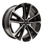Enkei 475-285-6540BKM - Universal SVX Truck & SUV 20x8.5 40mm Offset 5x114.3 Bolt 72.6mm Bore Black Machined Wheel