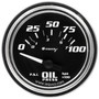 Equus E7264 - 2 in. Chrome Electric Oil Pressure Gauge