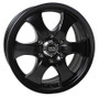 Enkei 482-780-8335BK - M6 Universal Truck & SUV 17x8 35mm Offset 6x139.7 Bolt Pattern 78mm Bore Black Wheel