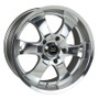Enkei 482-290-7320MF - M6 Universal Truck & SUV 20x9 20mm Offset 5x127 Bolt Pattern 71.6mm Bore Mirror Finish Wheel