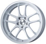 Enkei 489-8105-6515WP - PF01EVO 18x10.5 15mm Offset 5x114.3 75mm Bore Pearl White Wheel Special Order / No Cancel