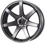 Enkei 490-880-8045DS - PF07 18x8 5x100 45mm Offset 75mm Bore Dark Silver Wheel