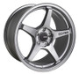 Enkei 521-895-8045GR - TS-5 18x9.5 5x100 45mm Offset 72.6mm Bore Storm Grey