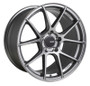 Enkei 522-880-4445GR - TS-V 18x8 5x112 45mm Offset 72.6mm Bore Storm Grey Wheel