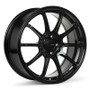 Enkei 543-885-8045BK - TRIUMPH 18x8.5 5x100 45mm Offset 72.6mm Bore Gloss Black Wheel