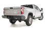 Fab Fours CH20-T4950-1 - Black Steel Ranch Rear Bumper