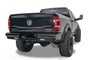 Fab Fours DR19-T4450-1 - Black Steel Rear Bumper