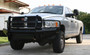 Fab Fours DR03-S1060-1 - Black Steel Front Ranch Bumper