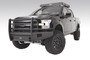 Fab Fours FF15-R3250-1 - Elite Front Bumper; 2 Stage Black Powder Coated; w/Full Grill Guard; Incl. Light Cut-Outs And Tow Hooks;