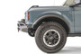 Fab Fours FB21-B5252-1 - Stubby Bumper; w/Pre-Runner Guard; 2 Stage Matte Black Powder Coat;