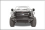 Fab Fours FS17-S4160-1 - Black Steel Front Ranch Bumper