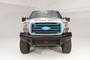 Fab Fours FS11-S2561-1 - Black Steel Front Ranch Bumper