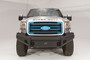 Fab Fours FS11-Q2561-1 - Elite Front Bumper; 2 Stage Black Powder Coated; w/o Full Grill Guard; Incl. Light Cut-Outs;