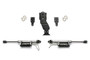 Fabtech FTS22314 - 19-20 Ford F450/F550 4WD Dual Steering Stabilizer System w/DL 2.25 Resi Shocks