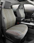 FIA TR47-71 GRAY - TR40 Series - Wrangler Saddleblanket Custom Fit Front Seat Cover - Gray