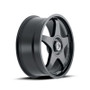 fifteen52 STCAB-98558+45 - Chicane 19x8.5 5x108/5x112 45mm ET 73.1mm Center Bore Asphalt Black Wheel