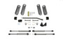 Fabtech K4086DL - 07-18 Jeep JK 4-Door 3in Sport Ii System w/Dlss Shks