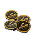 fifteen52 52-ST-CAP-BLKGOLD-SET - Super Touring (Chicane/Podium) Center Cap Set of Four - Black/Gold
