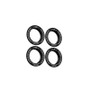 fifteen52 52-RSRRING-BLACK-CD-SET - Holeshot RSR Center Ring - Corner Designation Set of Four - Black
