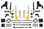 Fabtech K9004DL - 15-21 Sprinter 2500 4WD 1.5in. Coil Assist Kit w/ B6 Bilstein & Aux 2.25 DLSS Kit
