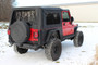 Fishbone Offroad FB23029R - Jeep TJ Tube Fenders Rear 3 Inch Flare 97-06 Wrangler TJ Steel Black Textured Powdercoat  Offroad