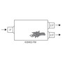 FlowMonster 430402-FM - 2-CHAMBER MUFFLER
