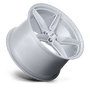 Foose F174200090+20 - F174 Cf8 20X10 Gloss Silver