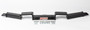 GForce Crossmembers RCAE - G Force GM Trans-Crossmember,SuperDuty Steel, PowderCoated, Double-Hump for Dual Exhaust