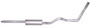 Gibson 319656 - 1992 Ford F-150 Custom 4.9L 3in Cat-Back Single Exhaust - Aluminized