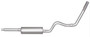 Gibson 319655 - 87-92 Ford F-150 Custom 4.9L 3in Cat-Back Single Exhaust - Aluminized