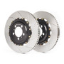GiroDisc A2-319 - Chevrolet Corvette Z06 (C8 w/Factory Iron Rotors) Slotted Rear Rotors