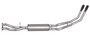 Gibson 5401 - 96-99 Chevrolet Tahoe LS 5.7L 2.25in Cat-Back Dual Sport Exhaust - Aluminized