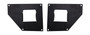 Go Rhino 231201T -  BRJ40 Light Plates for Full End Caps (3") - Textured Black
