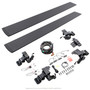 Go Rhino 20412974PC - RealTruck 21-24 Ford Bronco 4dr VoltStep Electric Running Board Kit (No Drill) - Tex. Blk