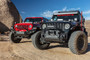 Go Rhino 331101T - 07-20 Jeep Wrangler JL/JLU/JK/JKU/Gladiator JT Rockline Front Stubby Bumper w/ Overrider