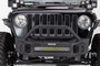 Go Rhino 331101T - 07-20 Jeep Wrangler JL/JLU/JK/JKU/Gladiator JT Rockline Front Stubby Bumper w/ Overrider