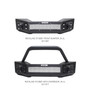 Go Rhino 331101T - 07-20 Jeep Wrangler JL/JLU/JK/JKU/Gladiator JT Rockline Front Stubby Bumper w/ Overrider