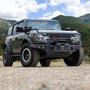 Go Rhino 331401T - 21-24 Ford Bronco (2 and 4 Door) Rockline Full Width Bumper w/ Overrider Bar