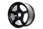Gram Lights WGCRQ38DGX - 57CR 17x9 +38mm Offset 5x100 Glossy Black Wheel