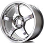 Gram Lights WGCR425EQNK - 57CR 19x9.5 +25 5-114.3 Grace Silver Wheel (Special Order/ MOQ 20)