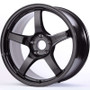 Gram Lights WGCRV37EGX - 57CR 18x8.5 +37 5x114.3 Gloss Black Wheel