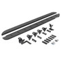 Go Rhino 63450568ST - 07-18 Jeep Wrangler JK 4DR RB10 Slim Running Boards Kit (Incl. Brackets) - Bedliner Coating