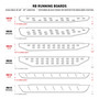 Go Rhino 63443973PC -  RB10 Running boards - Complete Kit: RB10 Running board + Brackets - Protective Bedliner coating