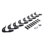 Go Rhino 63443973T -  RB10 Running boards - Complete Kit: RB10 Running board + Brackets - Protective Bedliner coating