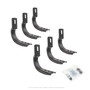Go Rhino 6841805 - 99-16 Ford F-250 Brackets for OE Xtreme Cab Length SideSteps