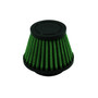 Green Filter 2387 - USA - Cone Filter; ID 1.375", H 2.25", OD-B 2.5", OD-T 2" Green Filter 2387 - USA - Cone Filter; ID 1.375", H 2.25", OD-B 2.5", OD-T 2"